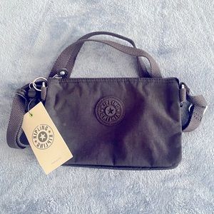 Kipling black crossbody purse